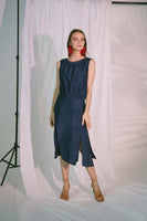 AKOSEE - Original Agape Midi Dress in Navy