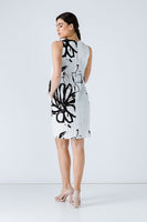 CONQUISTA FASHION - Original Floral Print Sleeveless Sack Dress