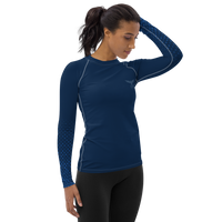 FIND YOUR COAST APPAREL - Original Women's Lady Ocean Performance Rash Guard UPF 40+