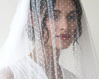 BLUSHFASHION - Original Wedding Dots Tulle Veil  #4019
