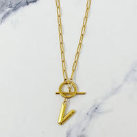 Original Modern Classic Initial Necklace Prepack