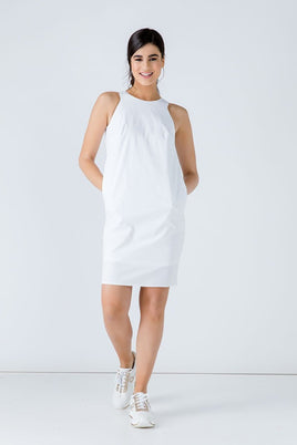 CONQUISTA FASHION - Original White Cotton Sack Dress