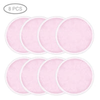 4/8/10/16pcs Makeup Remover Washable Cotton Pads Reusable Face Wipes Microfiber Make-Up Remover Three Layers Natural Soft Bamboo