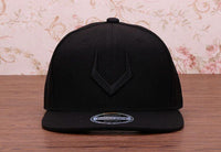 3D Pierced Embroidery Hip Hop Flat Bill Baseball Cap