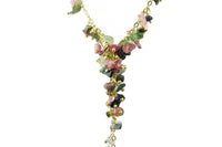 Original Mixed Tourmaline Cluster Necklace