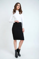 CONQUISTA FASHION - Original Fitted Pencil Skirt