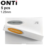 ONTi 2pcs One-Click Cleaner Optical Fiber Cleaner Pen Cleans 2.5mm SC FC ST and 1.25mm LC MU Connector Over 800 Times