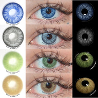 Original Bio-essence 1 Pair Colored Contact Lenses for Eyes Blue Lenses Green Eye Lenses Gray Lenses Natural Lenses  Fashion Lenses