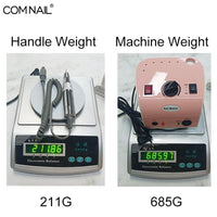 65W Electric Nail Drill Machine 35000 RPM Manicure Machine Milling Cutter Manicure Pedicure Kit Electric File Nail Art Tool