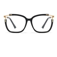 Original Eyeglasses Square glasses woman 2020 fashion Clear lens Optical glasses frame women Luxury Brand Metal Legs female oculos