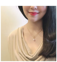 IFASHION SOUL PEARL - Original 18 K Solid Yellow Gold Jewelry(AU750) Women Lace necklace choker chain Natural Akoya sea  pearl Fashion Lady