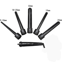 5-in-1 Curling Iron Wand Hair Curling Iron Crimp Corrugation for Hair Styling Tools 9-32mm Hair Crimper Professional Hair Curler