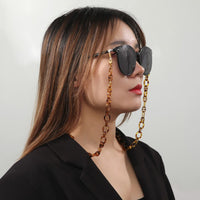 SKYRIM - Original Hot Leopard Chain for Glasses Women Men Acrylic Sunglasses Chains Lanyard Reading Eyeglasses Cord Neck Mask Strap Rope