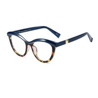 SHAUNA - Original Fashion Mixed Colors Women Cat Eye Glasses Frame Ladies Optical Eyeglasses Frames