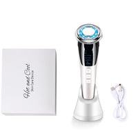 Mesotherapy Electroporation RF Radio Frequency Facial LED Photon Light Therapy Machine Face Lifting Beauty Skin Massager