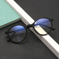 Original 2021 Fashion Anti Blue Light Eyeglasses Women Men Computer Glasses Vintage Round Clear Lens Glasses Optical Spectacle Frames