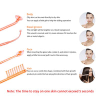 High Frequency Facial Machine Electrotherapy For Hair Face Massager Stick Argon Ozone Treatment Acne Skin Care Home Use Devices