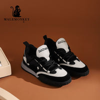 Original Trendy Women Sneakers 2022 Spring Outdoor Walking Casual Sport Shoes Lace Up Comfort Breathable Flats Female Shoes Black
