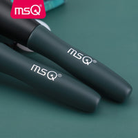 MSQ 14PCS Makeup Brushes Set Foundation Powder Eye shadow Eyebrow Blending Fan Detail Make Up Brush Beauty Tools with Gift Box