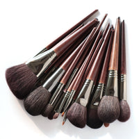 OVW Natural Goat Hair Makeup Brushes Set Professional Kit brocha maquillaje pedzle do makijazu blending smudging brush shader