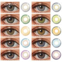 Original Magister Color Contact Lenses for Eyes Natural Beauty Color Lens Eyes Siam Twilight Contact Lens for Eyes 1 Pair Contact Lenses