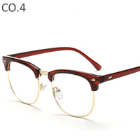 Yoovos Eyeglasses Frames Luxury Glasses Frame Men Brand Design Okulary Men Clear Lens Eyewear Optical Spectacle Metal Eyeglasses