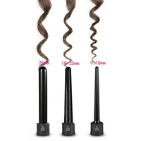 5 in 1 Hair Curling Iron Wand Set Crimp Corrugation 9-32mm Crimper with Interchangeable Curler Roller Tongs Salon Hair Waver