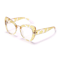 Original Cat Eye Optical Glasses Women Men Vintage Clear Glasses Eyeglasses Frame Transparent Lens Spectacle Frame Prescription Unisex