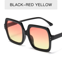 Original High Quality Brand Design Women Sunglasses Luxury Glasses Lady Square Sunglass Woman 2021 Gradient Pink Blue Lens Men Eyeglasses