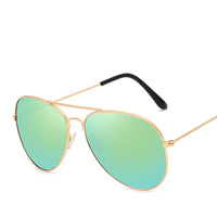 RBROVO - Original 2021 Classic Pilot Women Sunglasses Vintage Metal Eyeglasses Street Beat Shopping Mirror Oculos De Sol Gafas UV400