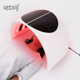 Foldable 7 Color PDT Facial Mask Face Lamp Machine Photon Therapy LED Light Skin Rejuvenation Anti Wrinkle Skin Care Beauty Mask