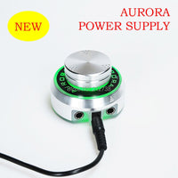 1Pc Black New  Aurora Tattoo Power Supply for Tattoo Machine 2 Foot Pedal Mode Free Shipping-B5