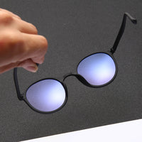 Original 2021 Fashion Anti Blue Light Eyeglasses Women Men Computer Glasses Vintage Round Clear Lens Glasses Optical Spectacle Frames