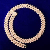 Original Bubble Letter Miami Cuban Link Chain for Men Necklace Choker Charms Gold Color Iced Out Fashion Jewelry 2021 Trend