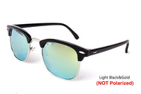 RBRARE - Original Semi-Rimless Brand Designer Sunglasses Women/Men Polarized UV400 Classic Oculos De Sol Gafas Retro Eyeglasses
