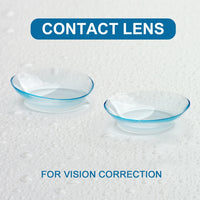 Original Lenses with Diopters Color Contact Lenses Description for Vision Correction Clear Color Lens Eyes With Degree 1 Pair Myopia Lens