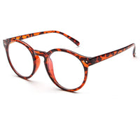 YOOSKE Fashion Women Round Glasses Frames Black Eyeglasses Frame for Men Clear Lens Optical Spectacles