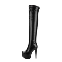 Original Dora Tasia 2020 Plus Size 33-48 brand fashion platform over the knee boots women sexy super high heels shoes woman party boots