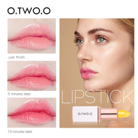 O.TWO.O 12pcs/set Colors Ever-changing Lip Balm Hygienic Moisturizing Pink Lipstick Anti Aging Makeup Kit Lip Care