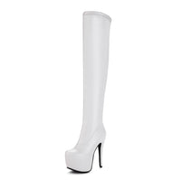 Original Dora Tasia 2020 Plus Size 33-48 brand fashion platform over the knee boots women sexy super high heels shoes woman party boots