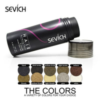 10pcs/lot 25g Sevich Hair Building Fibers Styling Color Powder Extension Keratin Thinning Hair Thicking Loss Spray Treatment