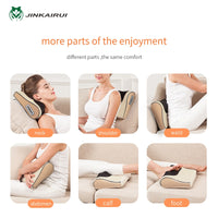 Neck Massager Cervical Shiatsu Massage Pillow Electric Multifunctional Massage  Cushion Neck  shoulder Body Relax Device