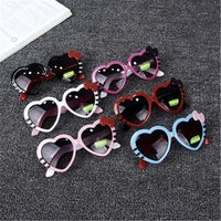 Original Fashion Kids Sunglasses Children Princess Cute Baby Hello- Glasses High Quality Boys Gilrs Cat Eye Eyeglasses UV400