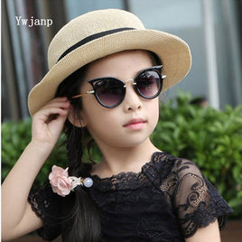 BEAUTYEYE STORE - Original Ywjanp Children Sunglasses Boys Girls Cute Cat Eye Sun Glasses Kids Glasses Classic Brand Eyeglasses For Child oculos UV400