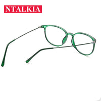 NTALKIA - Original TR90 spectacle frame cat eye Glasses frame clear lens Women brand Eyewear optical frames myopia nerd black red eyeglasses frame