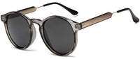 Original Round Orange Sunglasses For Women Luxury 2022 Men Brand Designer Eyewear Shades Ladies Alloy Sun Glasses UV400 Eyeglasses