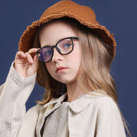 NTALKIA CLOTHES GLASSES GLOBAL STORE - Original Kids Anti Blue Light Glasses Frame Silicone Children Optical Sepectacles Computer Goggles Eyeglasses for boy and girl