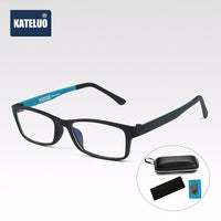 KATELUO - Original Glasses Anti Blue Light Lens Tungsten Computer Eyewear Anti Fatigue Radiation-resistant Eyeglasses Frame for Men/Women