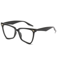 SMS SEN MARIES - Original Vintage Cat Eye Glasses Frame Retro Women Colorful Frame Clear Lens Eyewear Brand Designer Gafas De Sol Eyeglasses Female Oculos