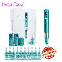 Dr. pen Ultima A6S With 12 Cartridge Wireless Professional Derma Pen Skin Care Device Microneedling Machine Rejuvenation System